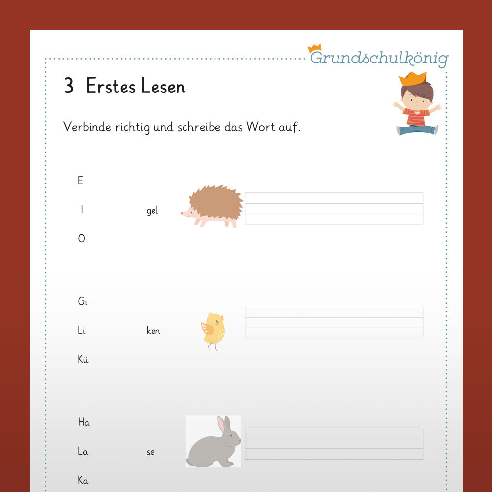 German, 1st grade: Review of Year 1 material