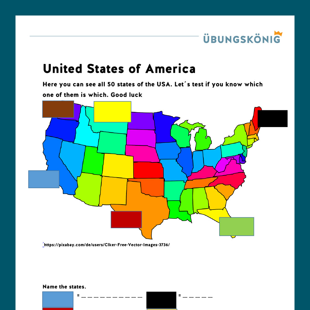 Königspaket: Englisch, USA (Landeskunde)