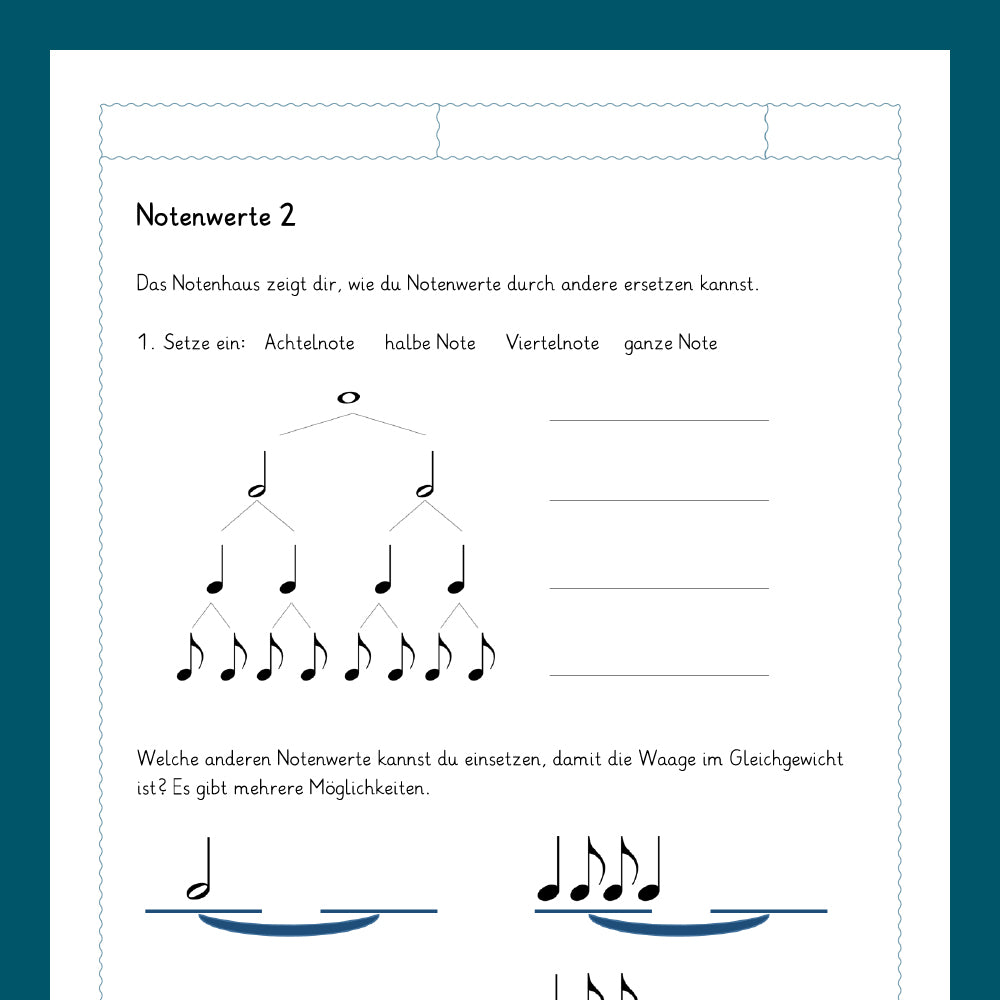 Königspaket: Noten und Notenschlüssel (Musik)