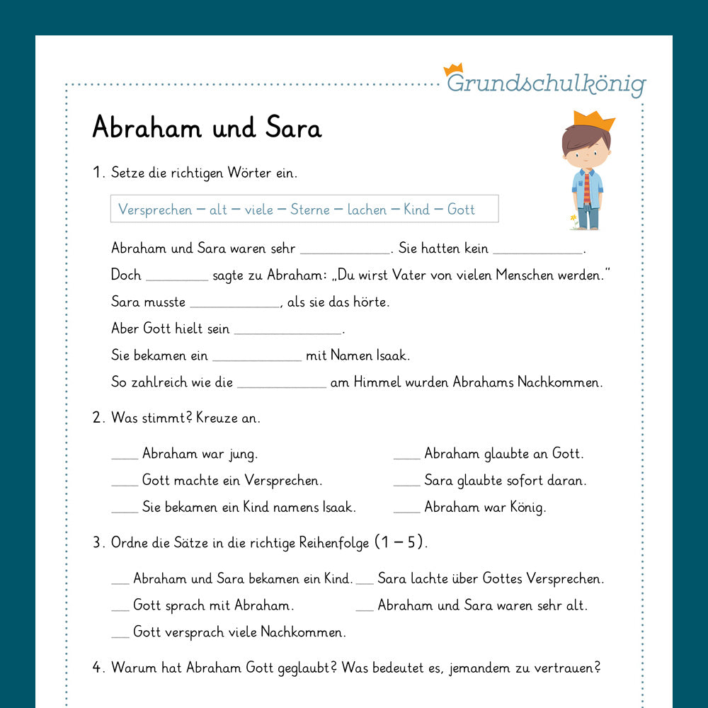 Königspaket: Biblische Geschichten (Religion)