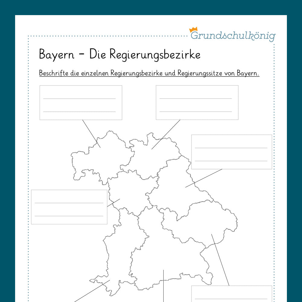 King's Package: Bavaria (General Knowledge, 3rd & 4th grade)