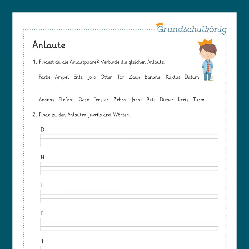 Freebie: Kennenlernpaket (Deutsch & Mathe, 1. Klasse)