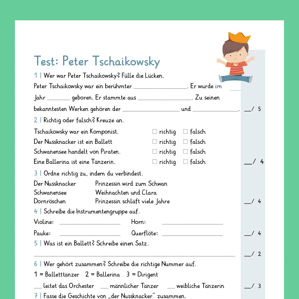 Königspaket: Tschaikowsy (Musik) - inklusive Test