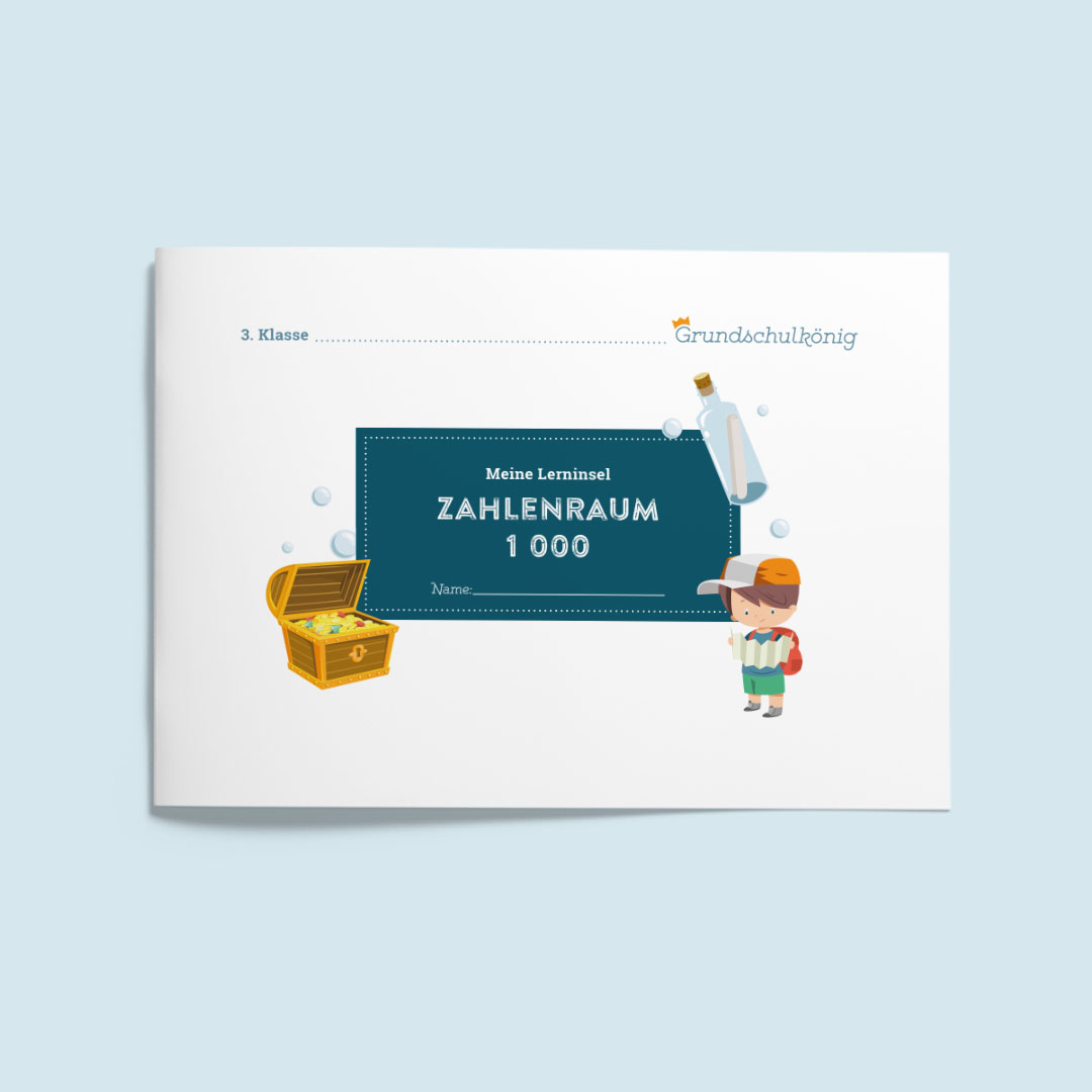 Lerninsel - Zahlenraum 1 000 (Mathe, 3. Klasse)