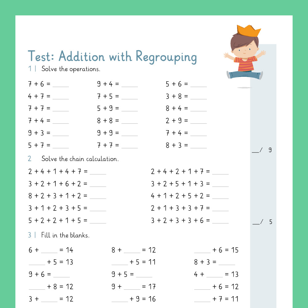 Master Bundle: Addition with Regrouping