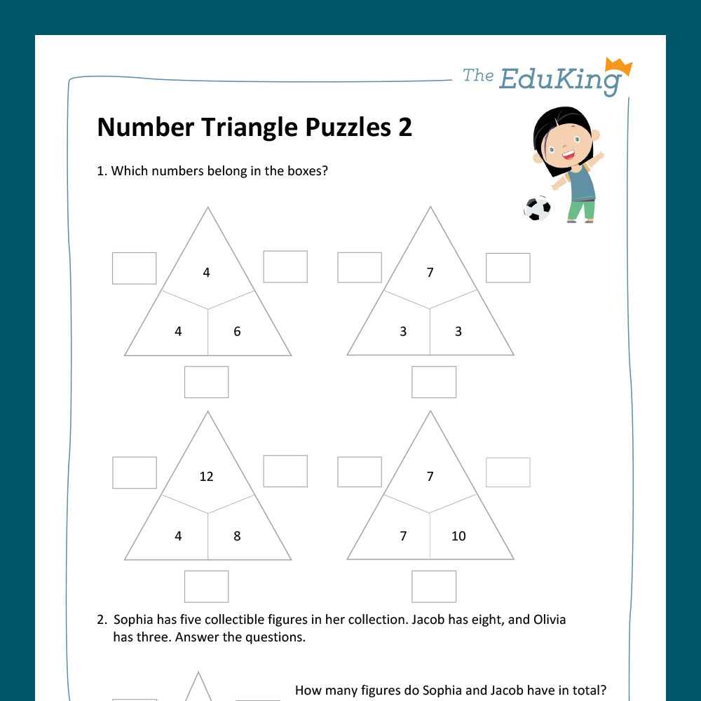 Master Bundle: Number Triangle Puzzles