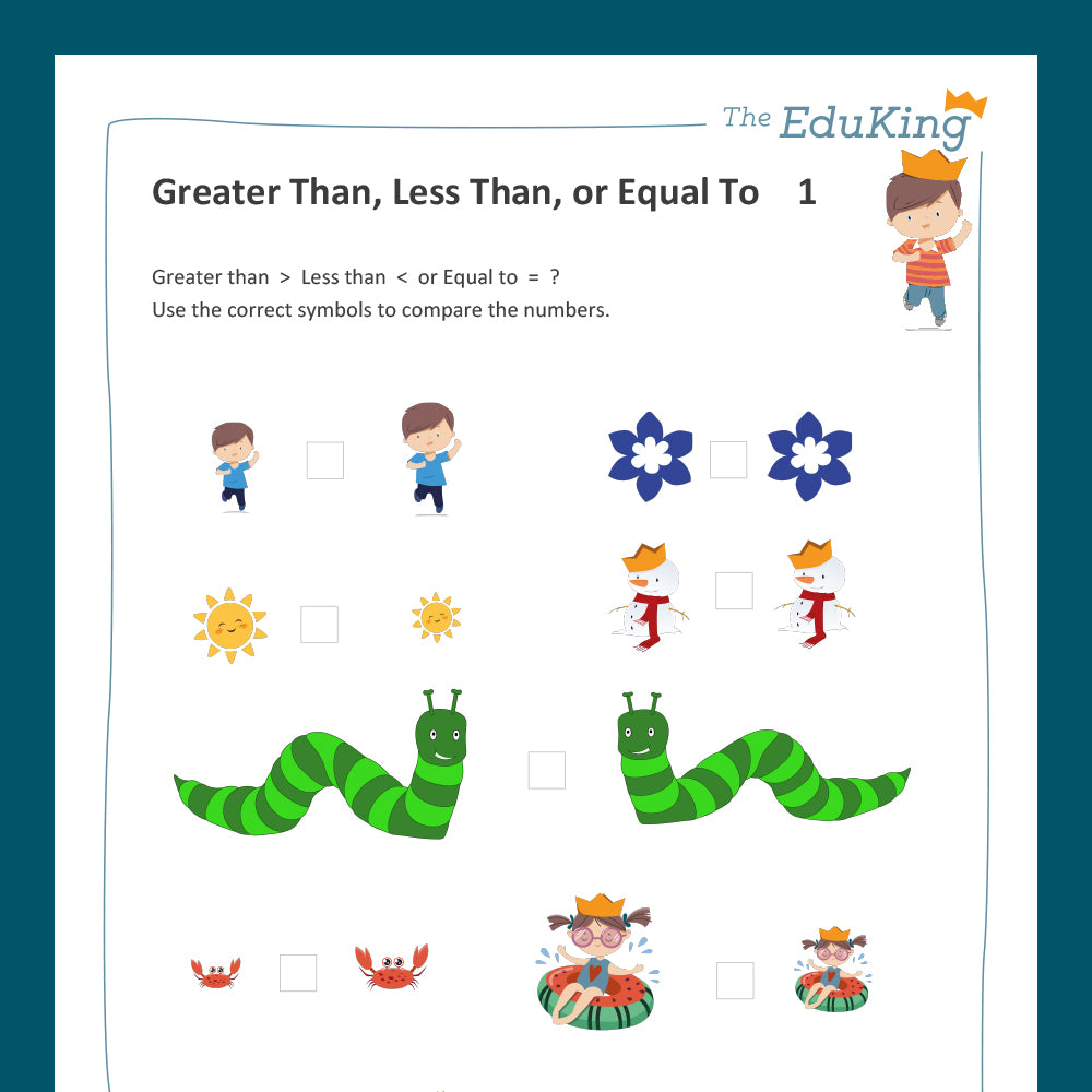Master Bundle: Greater than Less than Equal to