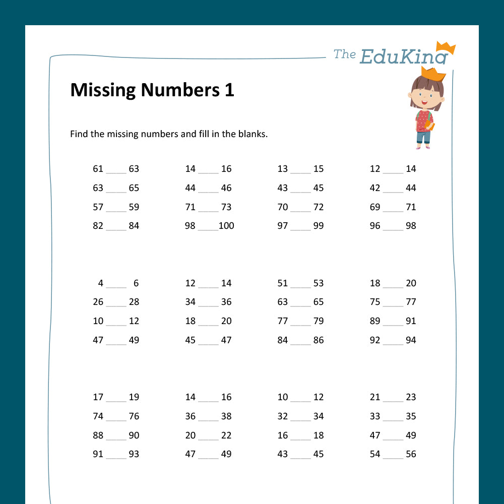 Master Bundle: Missing Numbers