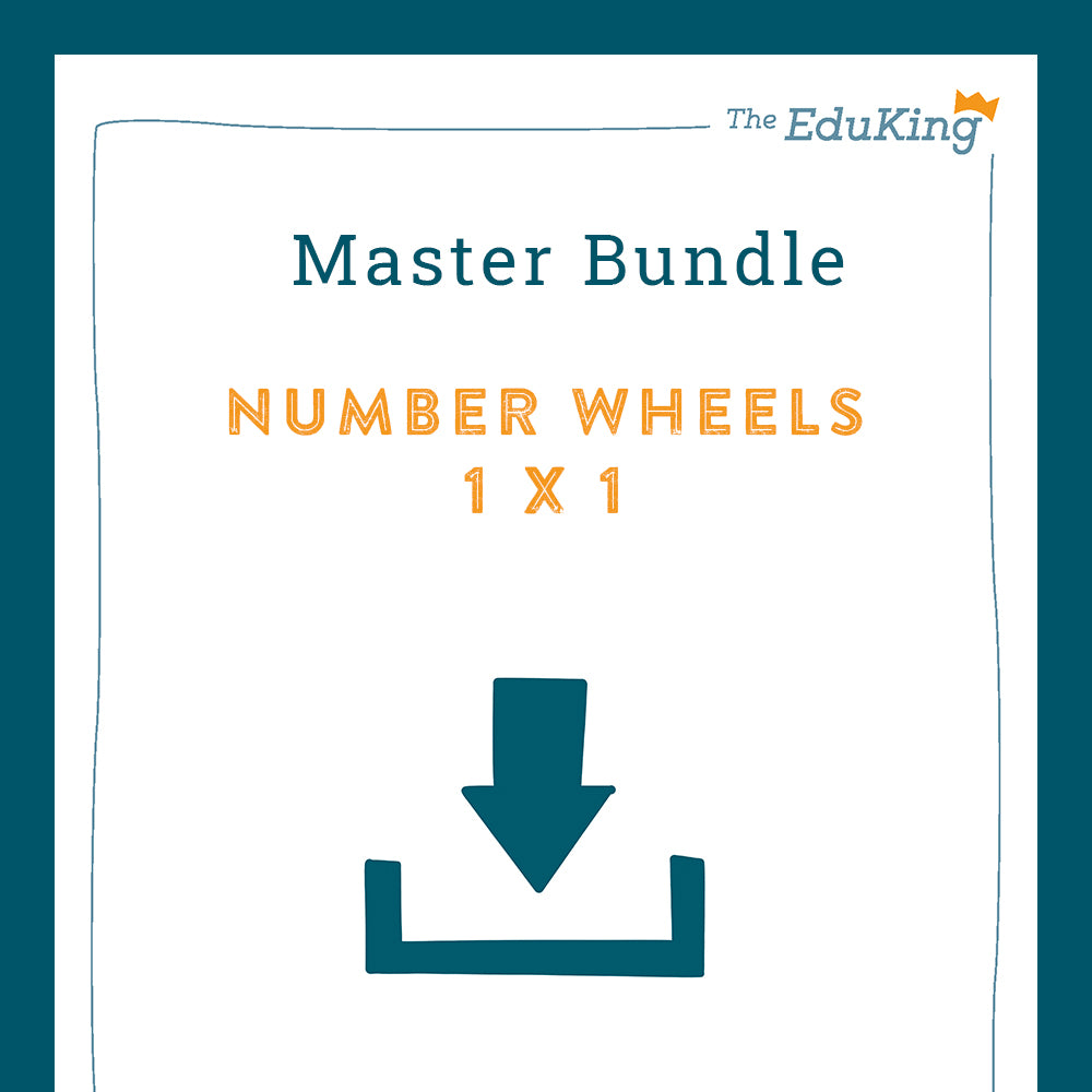 Master Bundle: Number Wheels for the Basic Times Tables