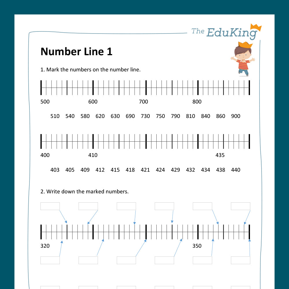 Master Bundle: Number Line (3rd Grade)