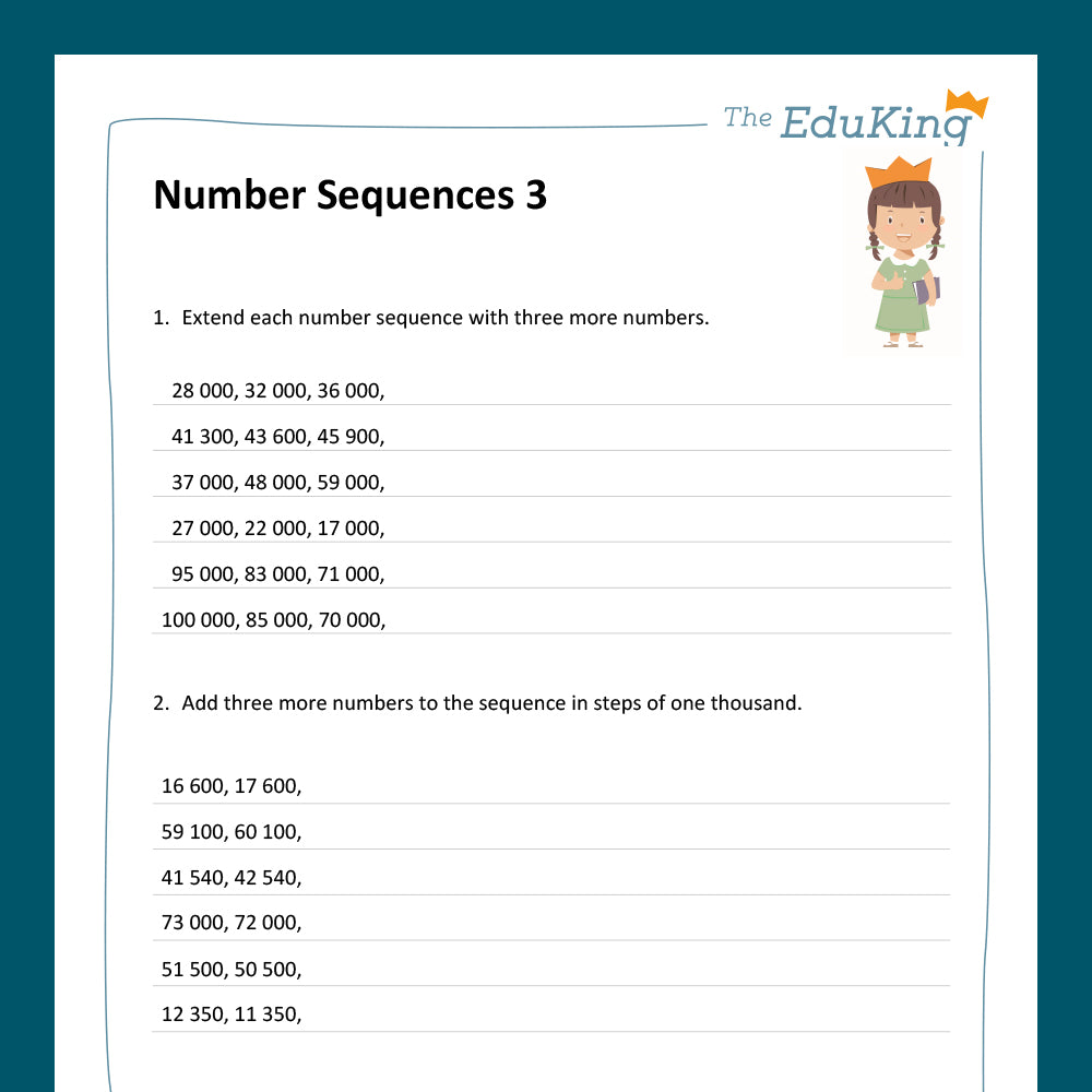 Master Bundle: Number Sequences, 6-Digit Numbers
