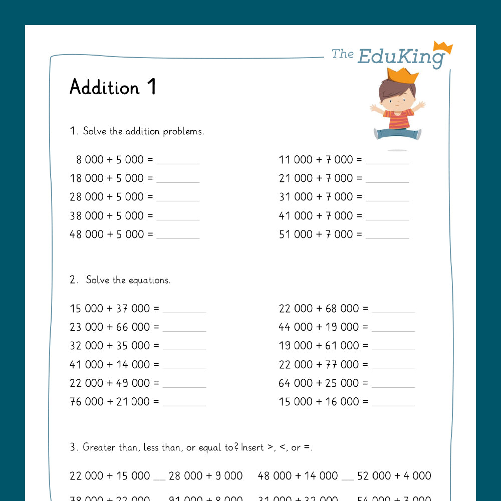 Master Bundle: Addition, 6-Digit Numbers