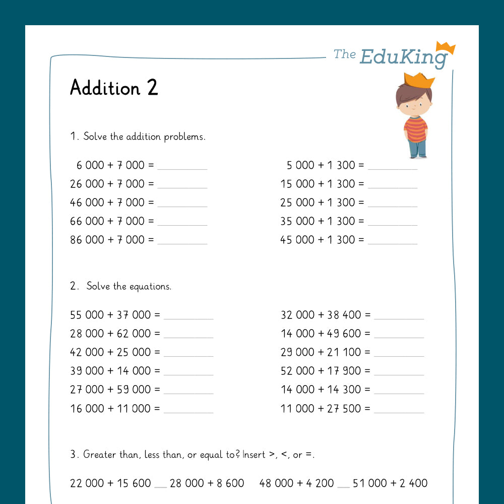 Master Bundle: Addition, 6-Digit Numbers