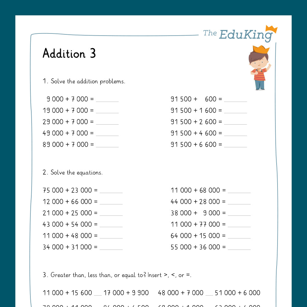 Master Bundle: Addition, 6-Digit Numbers