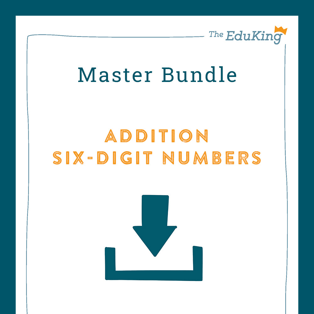 Master Bundle: Addition, 6-Digit Numbers