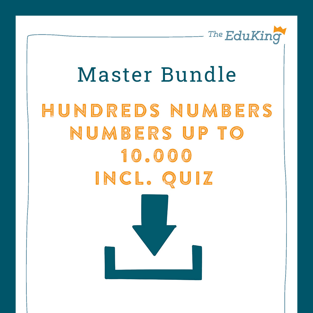 Master Bundle: Hundreds Numbers in the Number Range 10,000