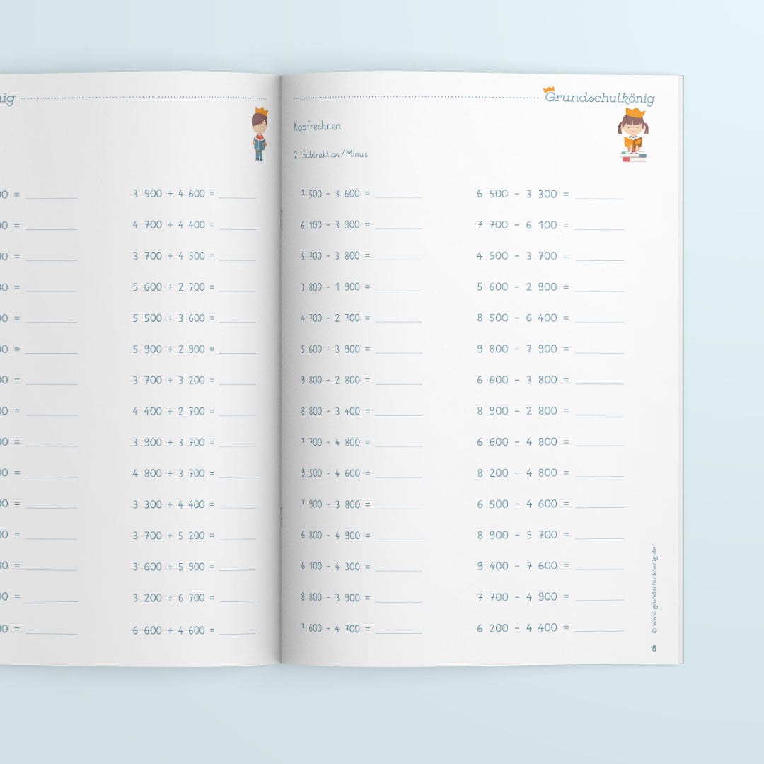 Günstiger im Set: Deutsch & Mathe, 4. Klasse: Fit für den Übertritt - jeweils Teil 1