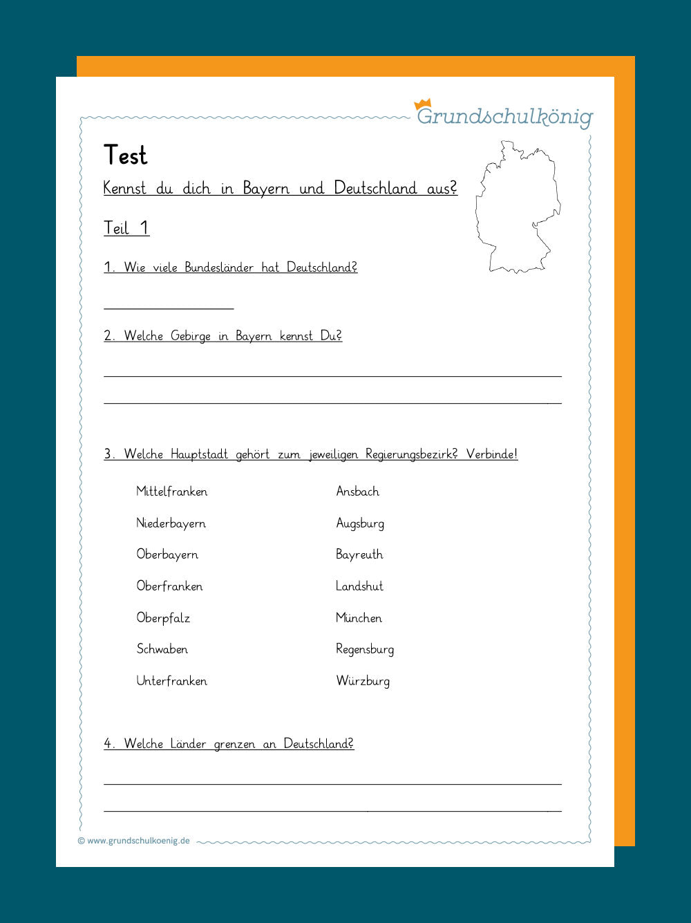 Königspaket: Bayern (Sachkunde, 3. & 4. Klasse)