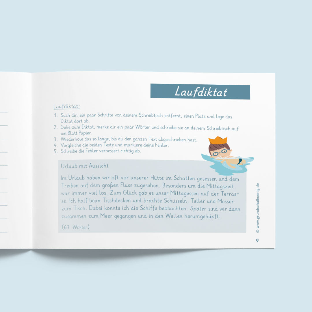 Freiarbeitsheft für die 2. Klasse: Sommer (Mathe & Deutsch)