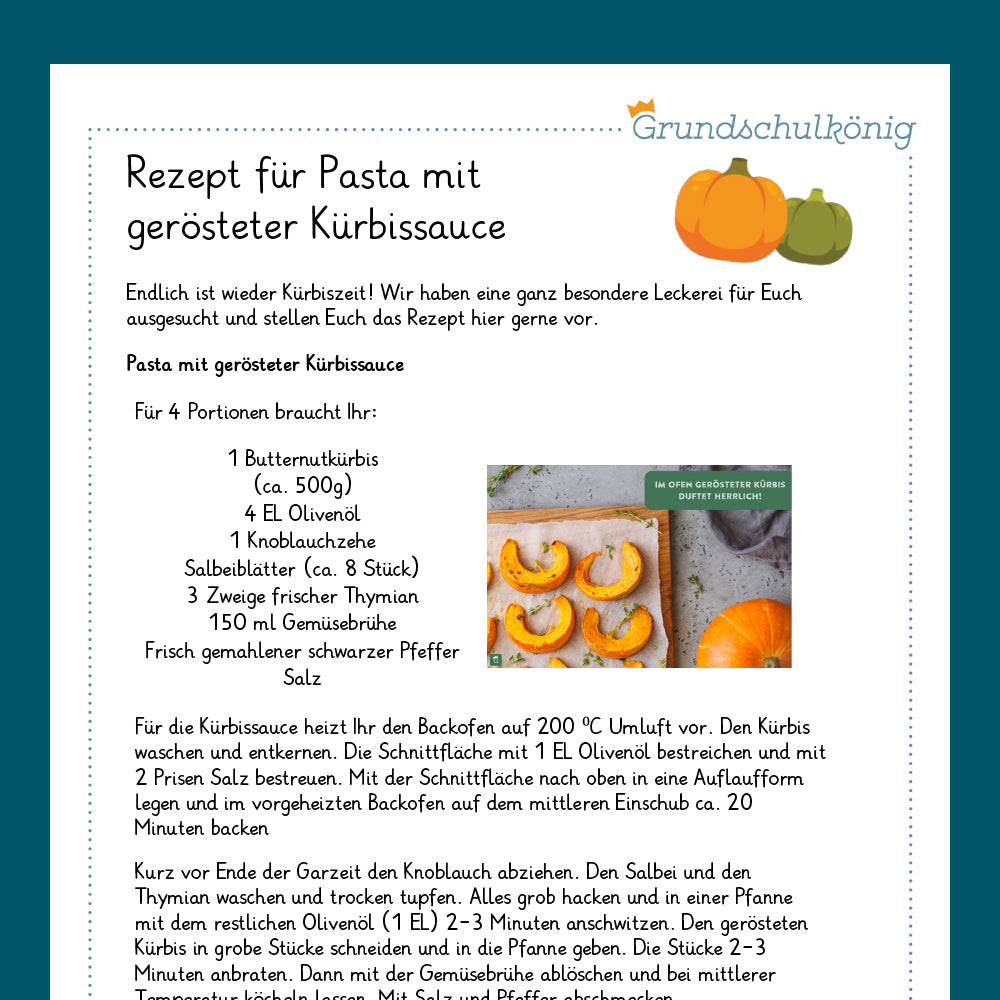 Konzentriert durch den Herbst: 1. & 2. Klasse