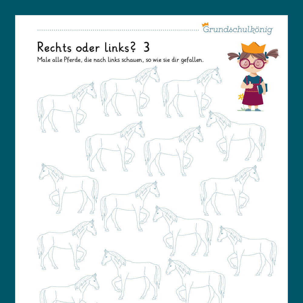 King's Package: Right or Left? Animals (Preschool)