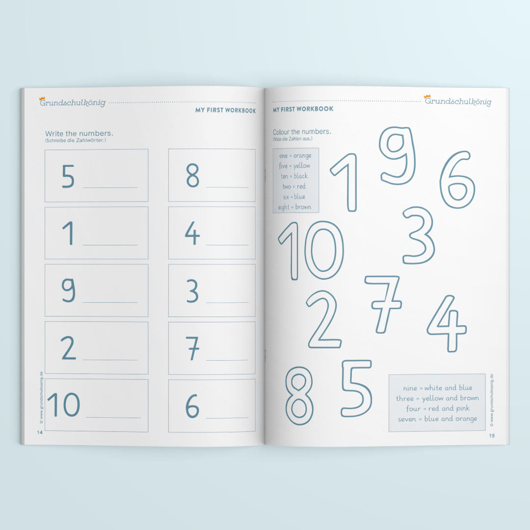 English: My First Workbook - Arbeitsheft