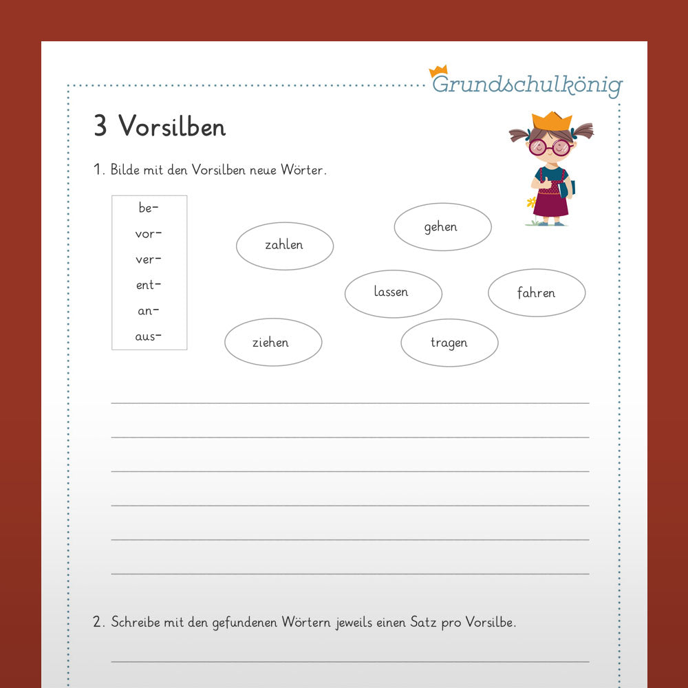 Deutsch, 3. & 4. Klasse: Sammlung zur Rechtschreibung - Teil 1