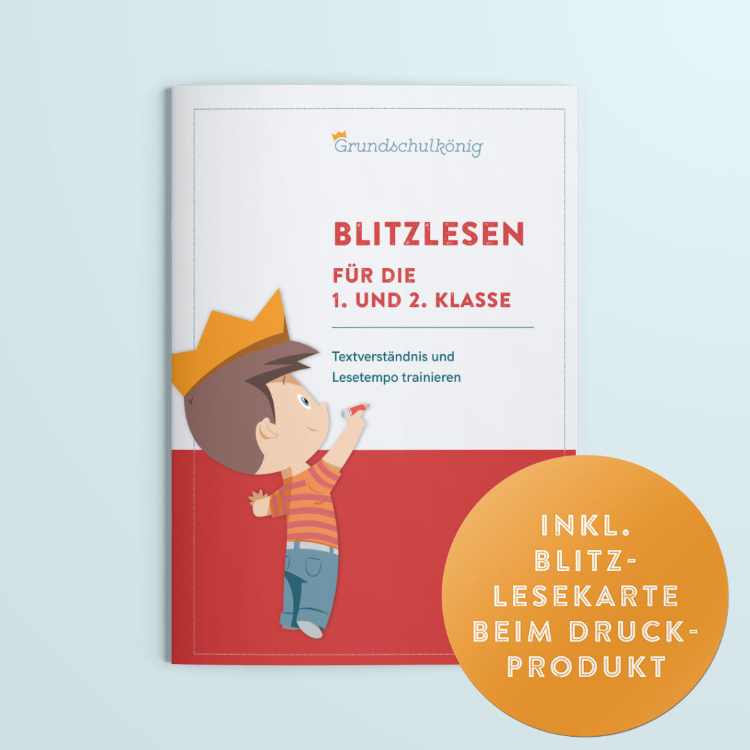 Blitzlesen für die 1. & 2. Klasse