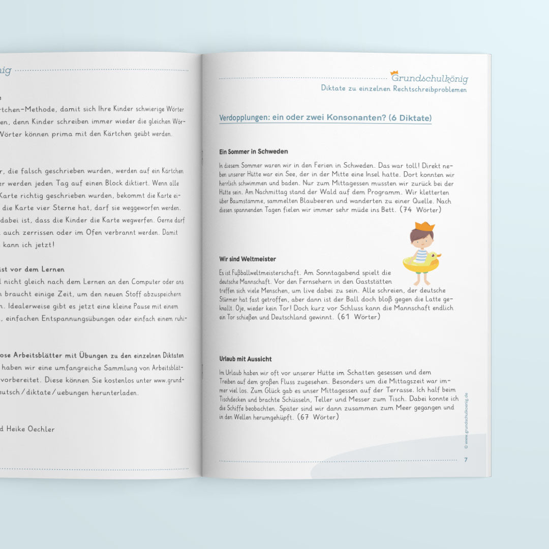 99 kurzweilige Diktate für die Grundschule - Band 1 (3. & 4. Jahrgangsstufe)