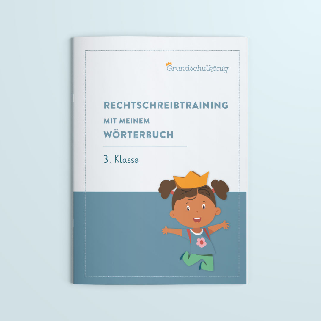 Rechtschreibtraining mit dem Wörterbuch, 3. Klasse - Arbeitsheft