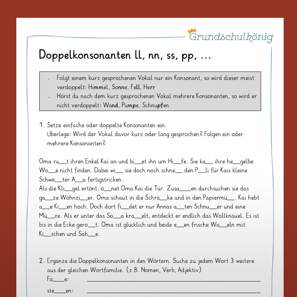 Arbeitsblättersammlung: Häufige Rechtschreibfehler vermeiden