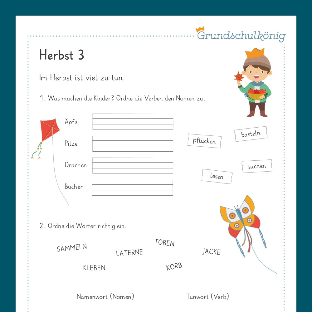 King's Package: Autumn (German, 1st Grade)