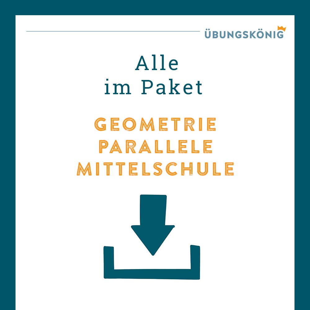 Königspaket: Parallele (Mathe, Mittelschule)
