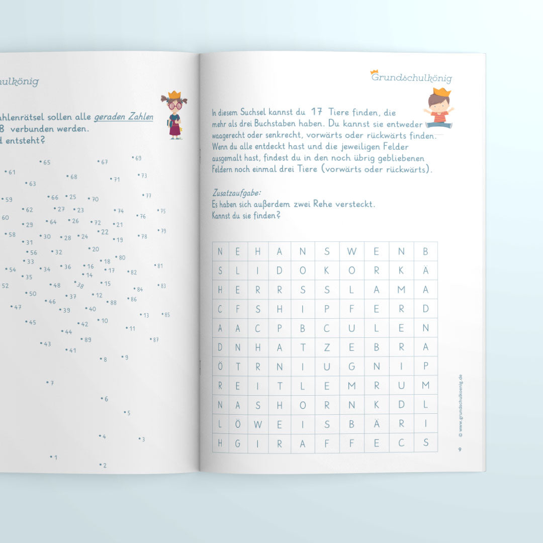 Puzzle book (3rd & 4th grade)