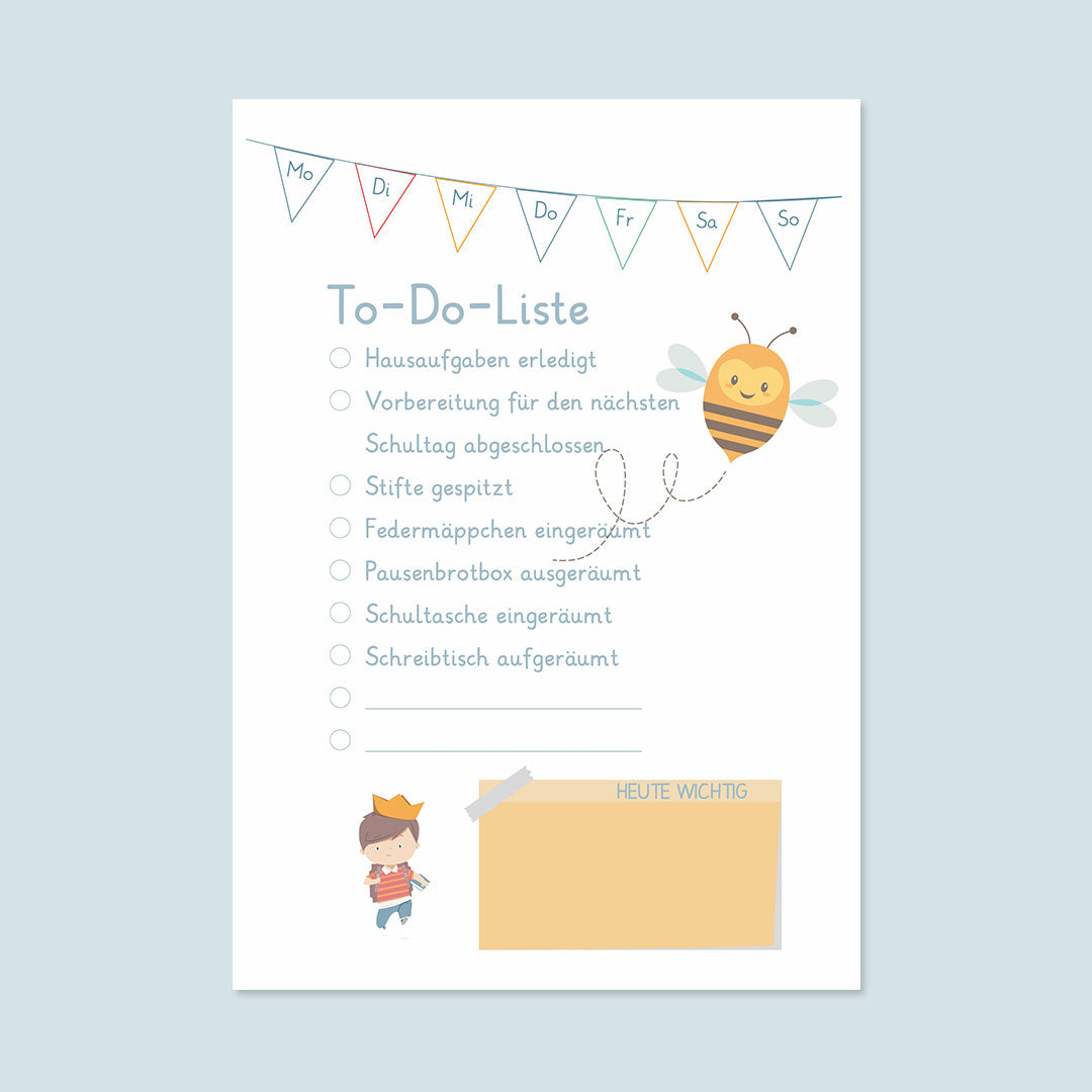 Block: To-do list