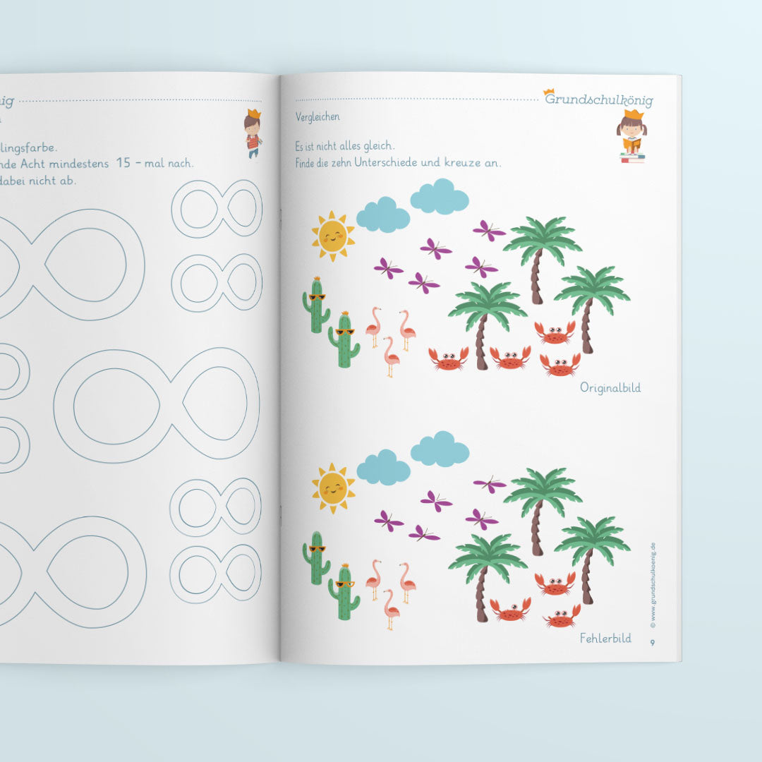 Vorschule - Fit für die Schule - Arbeitsheft