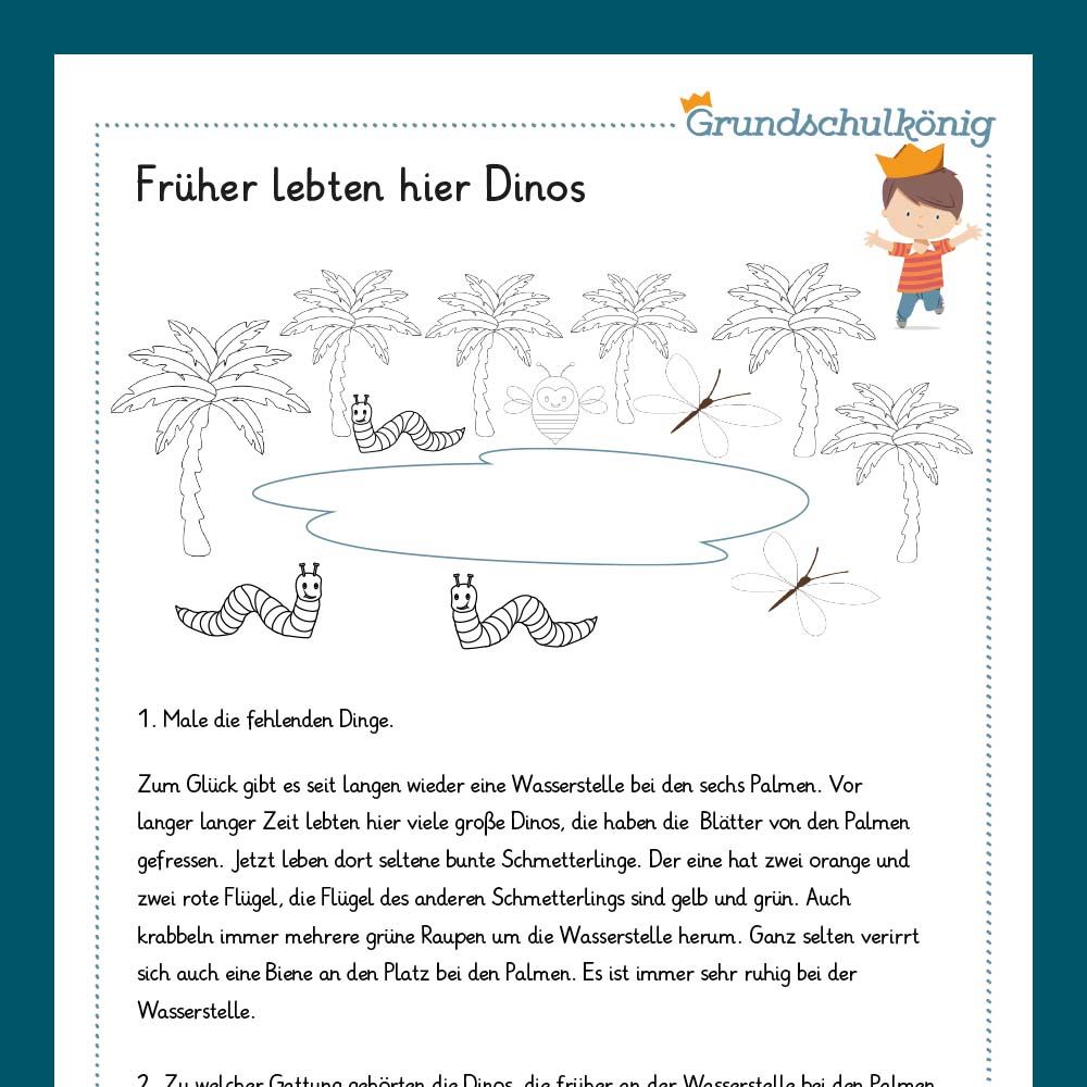 Königspaket: Erstes Lesen / Erstes Malen (Deutsch, 1. Klasse)