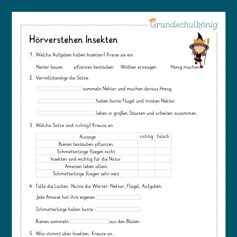 Königspaket: Hörverstehen inkl. Audios (Deutsch, 3. Klasse)