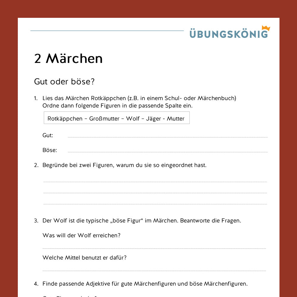 Deutsch, 5. & 6. Klasse: Aufsätze schreiben - Teil 2