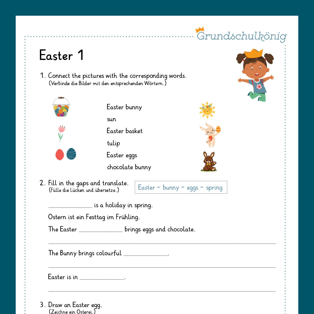 Königspaket: Easter (Englisch, 3. & 4. Klasse)
