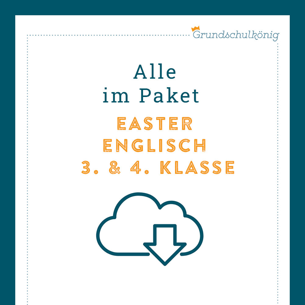 Königspaket: Easter (Englisch, 3. & 4. Klasse)
