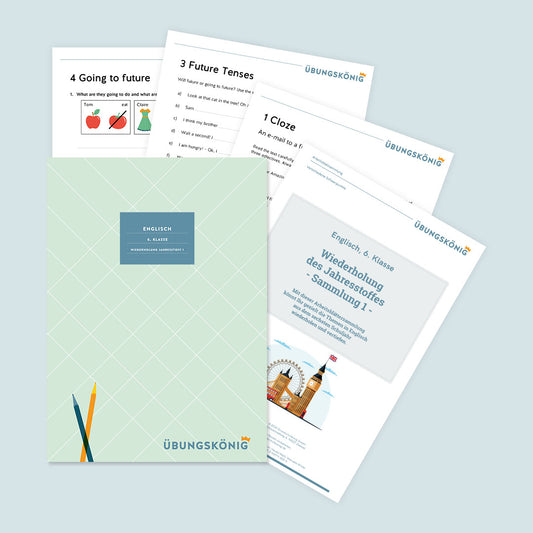 Englisch, 6. Klasse: Wiederholung des Jahresstoffs 1