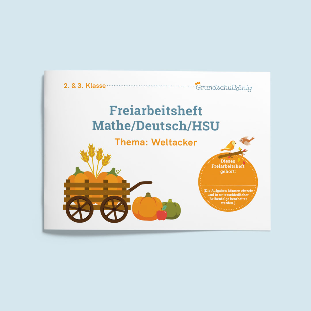 Freiarbeitsheft zum Thema „Weltacker” - für die 2. & 3. Klassen