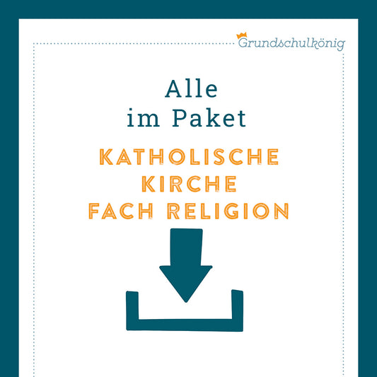 King's Package: The Catholic Church (Religion) - including test