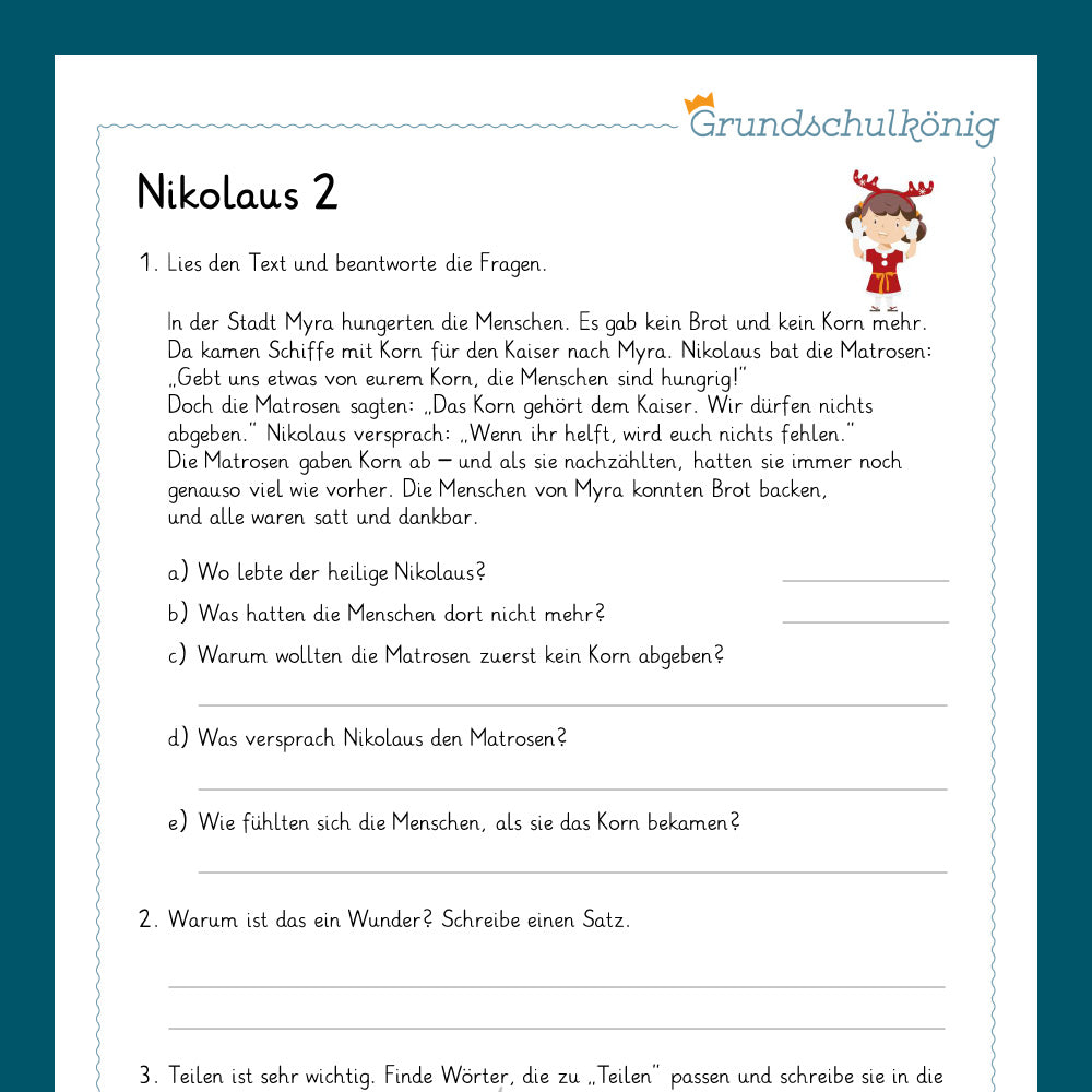 Königspaket: Nikolaus (Religion) - inklusive Test