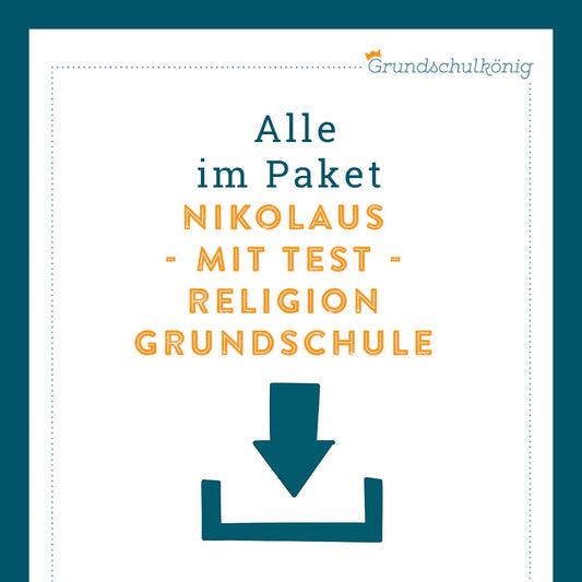 Königspaket: Nikolaus (Religion) - inklusive Test