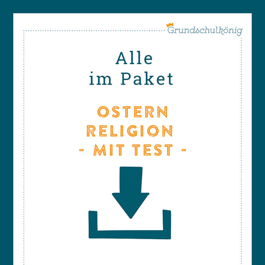 Köngspaket: Ostern (Religion) - inklusive Test
