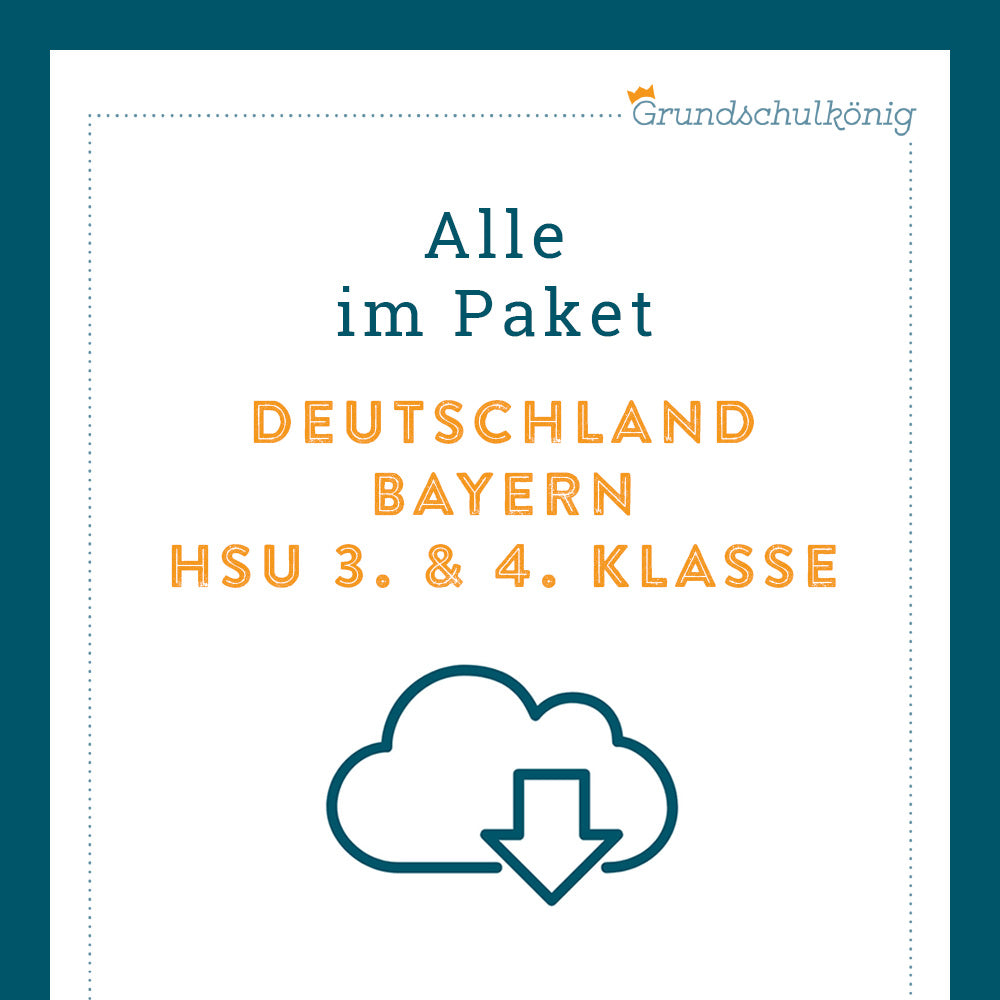King's Package: Bavaria (General Knowledge, 3rd &amp; 4th grade)