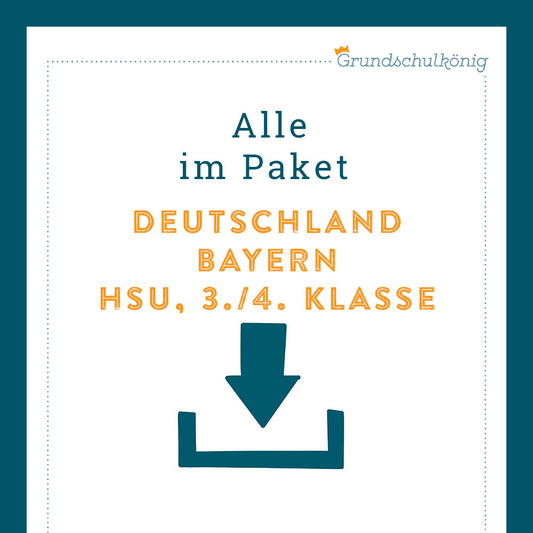 King's Package: Bavaria (General Knowledge, 3rd &amp; 4th grade)