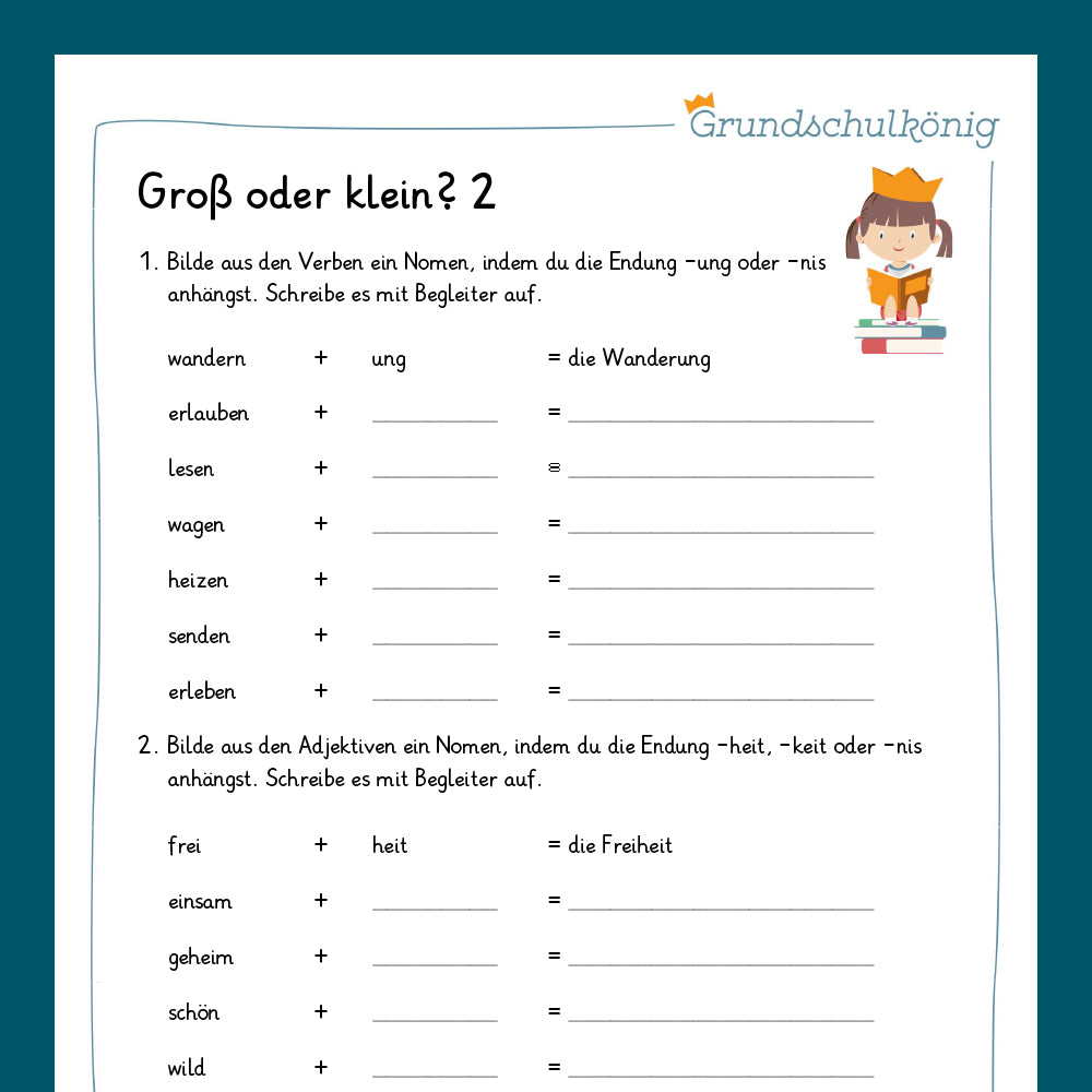 K nigspaket Gro Und Kleinschreibung Deutsch 3 Klasse k-nigspaket-gro-und-kleinschreibung-deutsch-3-klasse